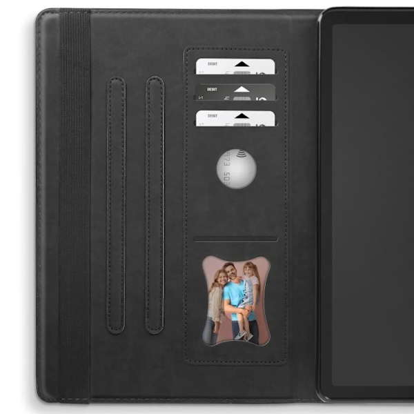 Suojakuori Samsung Galaxy Tab A9 Plus -puhelimelle - AVIZAR - Monilokeroinen läppä - Videotuki - Musta Svart