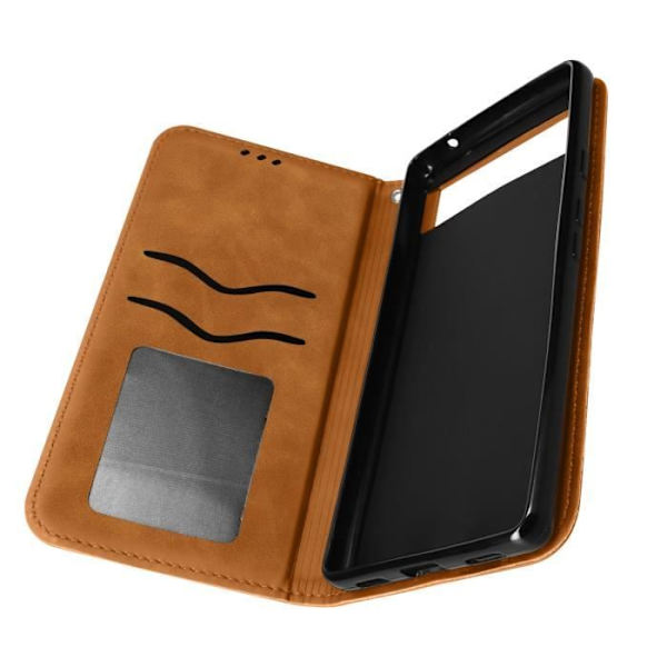 Google Pixel 7a Wallet Case Brunt etui