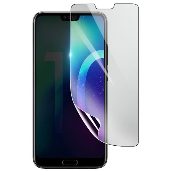 Näytönsuoja - 3MK - Honor 10 - Iskunkestävä Hydrogeeli - Läpinäkyvä - Naarmuuntumaton Transparent