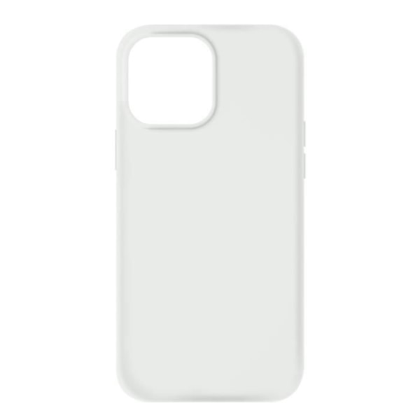 iPhone 13 Pro Case Silikone Semi-stiv hvid Blød-touch finish hvid