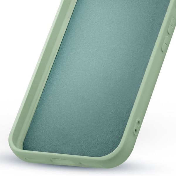 Silicone Pehmustettu Soft-Touch Vihreä Kuori Google Pixel 10 Pro:lle Grön