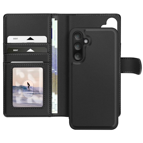 Etui för Samsung Galaxy A16 Avtagbar Coque Mayaxess Svart Svart