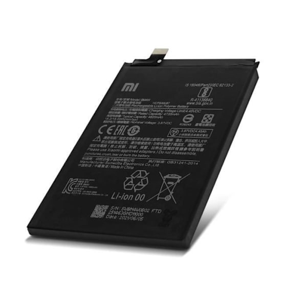 Batteri Intern Xiaomi Mi 10T Lite 5G 4720mAh Original BM4W Svart