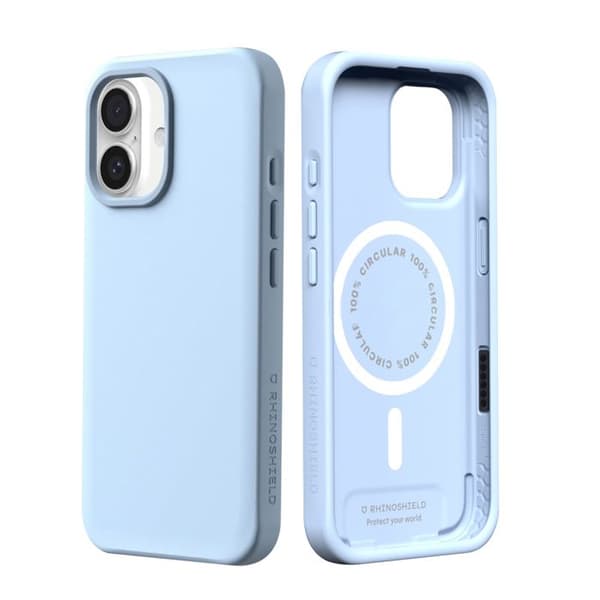 Coque til iPhone 16 Plus Model SolidX Ultra-holdbar kompatibel med Magsafe Rhinoshield Lys blå Blå