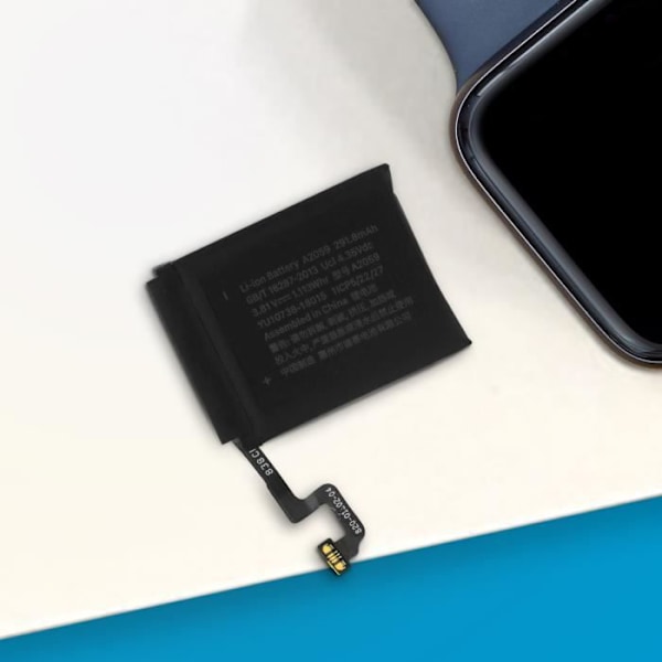 Internt batteri för Apple Watch Series 4 44mm - Kapacitet 291mAh - Kompatibel