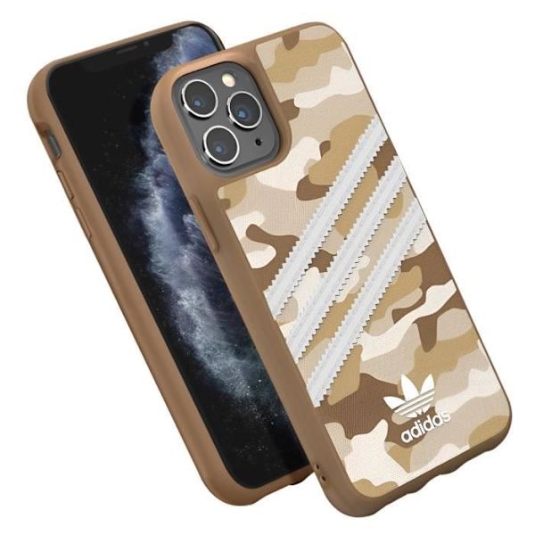 Kotelo iPhone 11 Prolle Precise Cutouts 3 Stripes Camo Adidas Brown