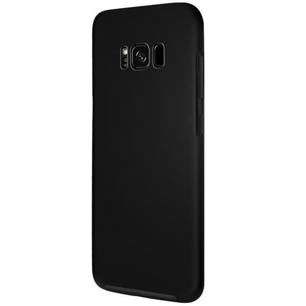 Skyddsskal - Noname - Galaxy S8 Plus - Silikon fram - Polykarbonat bak - Ultratunn Svart