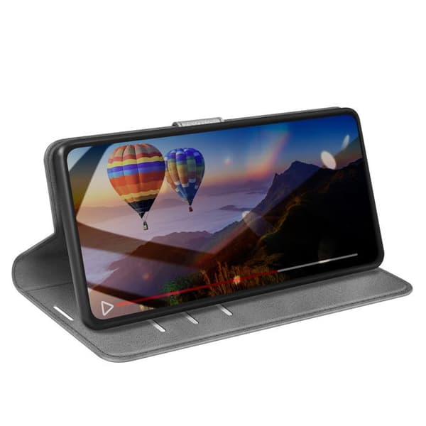 Pungetui til Galaxy A17 Columbia Edition med Støttefunktion Zanaé Grå Grå