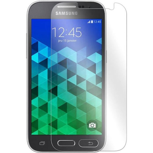 Skyddsfilm - AVIZAR - Samsung Galaxy Core Prime - Härdat glas - Anti-Scratch - Anti-Shock Transparent