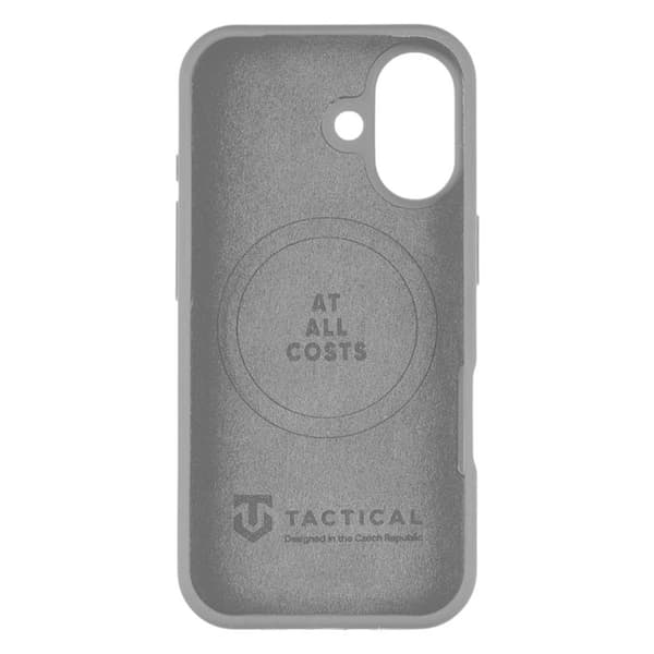 MagSafe-skal til iPhone 17 i silikone, Velvet Smoothie Tactical Grå Grå