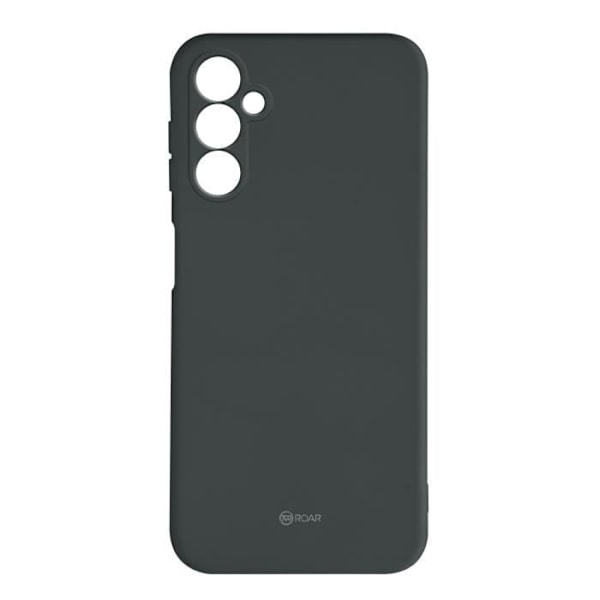Etui - ROAR - Samsung A14 5G - Blød silikone - Mørkegrå - Mat finish Mörkgrå