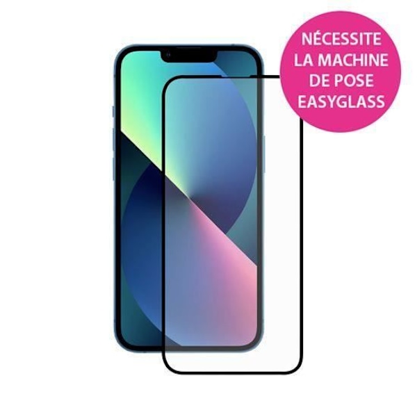 Skærmbeskytter - MW - iPhone 13 mini - Hærdet glas - 3D design - Ridsefast Svart