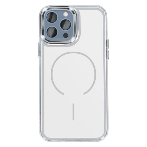 MagSafe-cover til iPhone 13 Pro Max Forstærket Hybrid Design Hvid Vit
