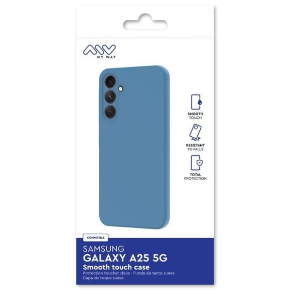 Etui til Samsung Galaxy A25 5G Smoothie TPU Myway Blue Blå