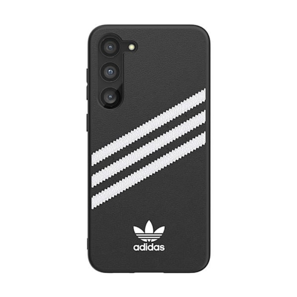 Coque til Galaxy S23 Plus i blød TPU med Adidas-logo Samsung Sort Svart
