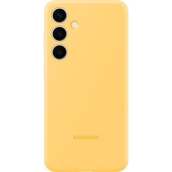 Coque - SAMSUNG - Galaxy S24+ - Silikon - Gul - Optimal skydd Gul