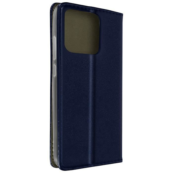 Xiaomi Redmi 10A kotelo - AVIZAR - Näytön tukikorttipidike - Magneettinen läppä - Midnight Blue Nattblått