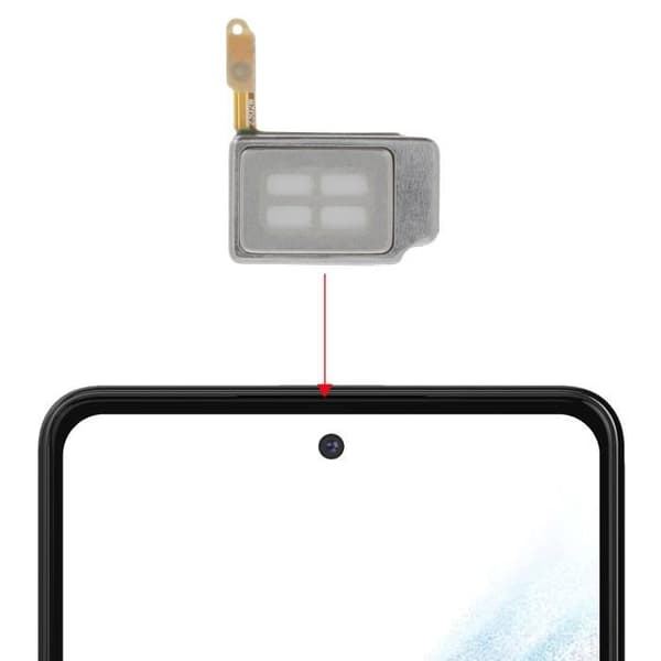 Intern højttaler til Samsung Galaxy A53 5G Sort Svart