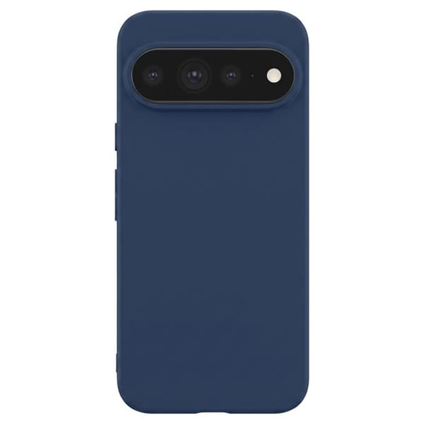 Silicone Cover til Pixel 11 Pro XL, Stødabsorberende, Olieforsinket, Mørkeblå Blå