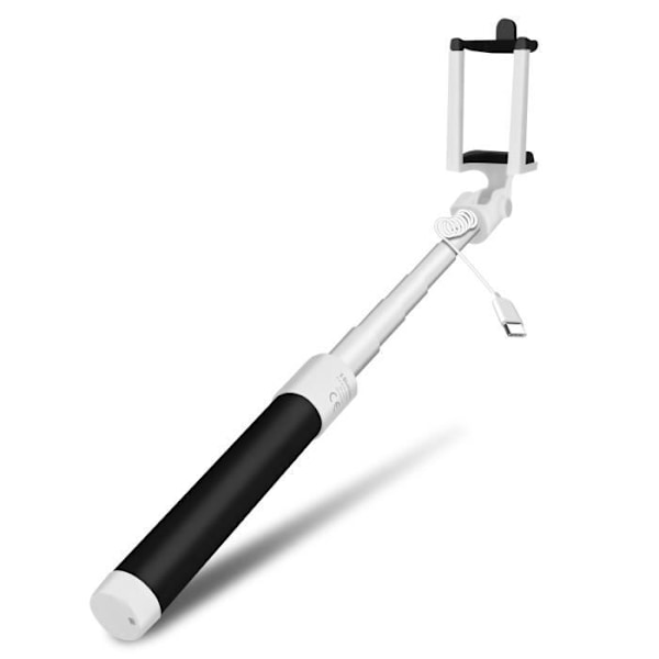 Selfiepinne LINQ - USB-C-kontakt - Avtryckarknapp - Utdragbar upp till 66 cm - Svart