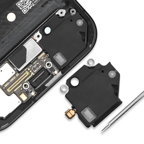 Ersättningshögtalare för Google Pixel 9 Pro Svart Svart