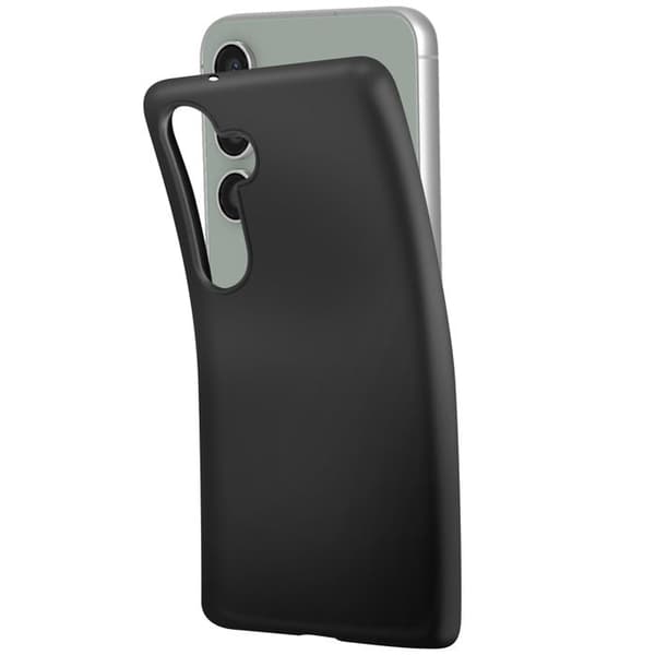 Etui til Samsung Galaxy S23 FE Soft Silikone tynd belægning Mayaxess Sort Svart