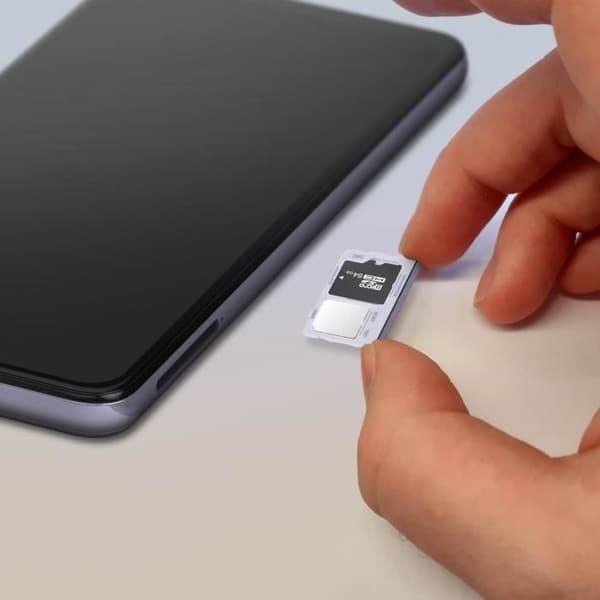 Erstatnings SIM-kortskuffe til Samsung Galaxy A32 5G Lilla Lila