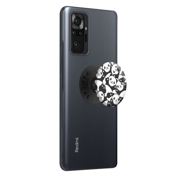 Smartphoneaccessoar - POPSOCKETS - Panda - Återvinningsbar - Videostöd - Ultra lätt