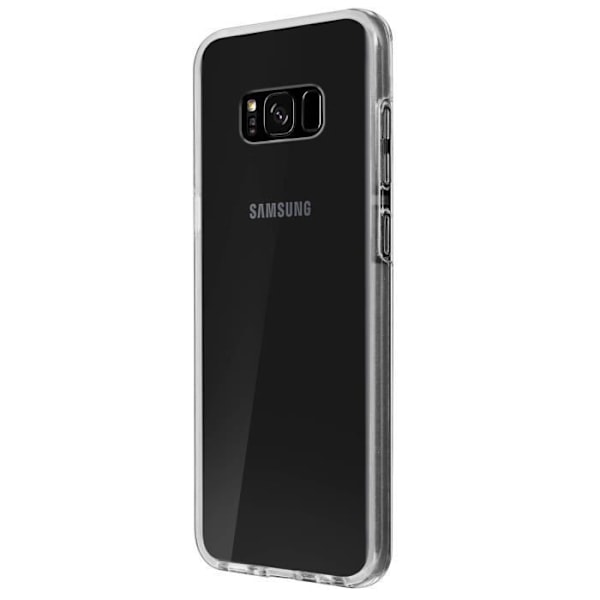 Galaxy S8 suojakuori - AVIZAR - Läpinäkyvä - Silikoni + Polykarbonaatti - Erittäin ohut ja kevyt Transparent