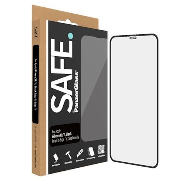 Näytönsuojus - PanzerGlass - SAFE. - Karkaistu lasi - iPhone XR - iPhone 11