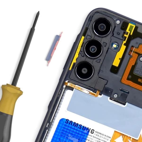 Lydstyrkeknap til Samsung Galaxy A25 5G Blå