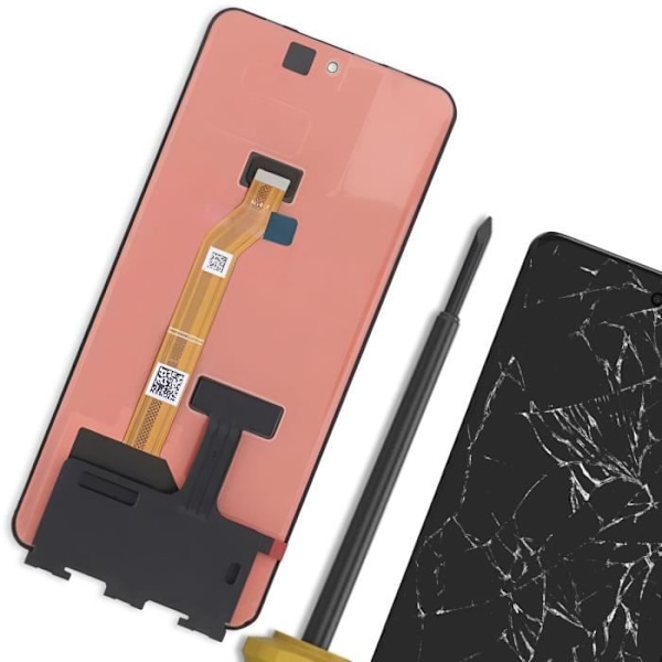 LCD-näyttö ja Kosketusnäyttö Honor Magic 6 Lite 5G Musta Svart