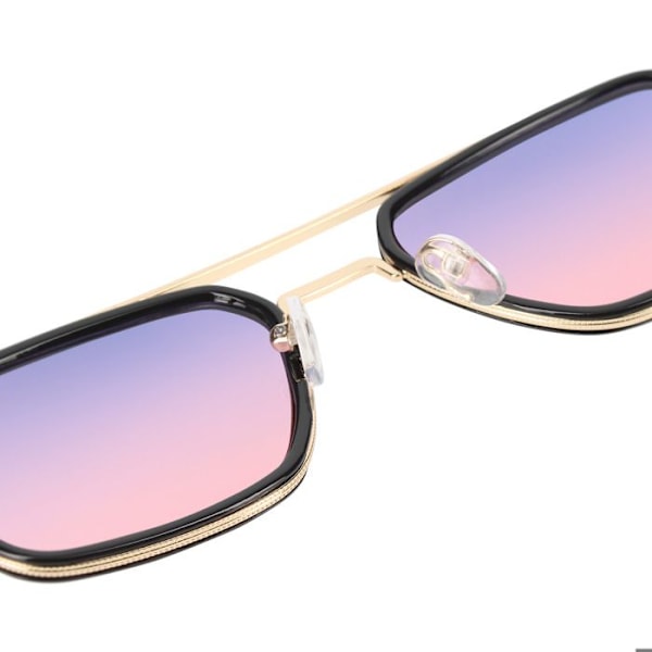 Aviator Solglasögon CV2702 med Gradientlinser UV400 Lila Lila