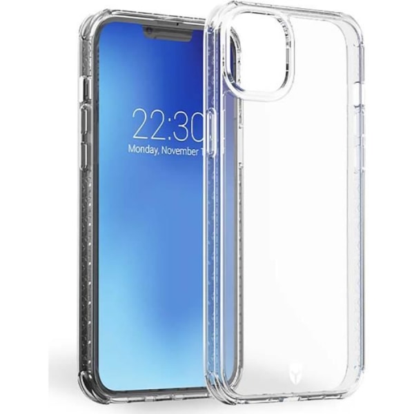 Vahvistettu kotelo Apple iPhone 14 Max AIR elinikäinen takuu läpinäkyvä Force Case