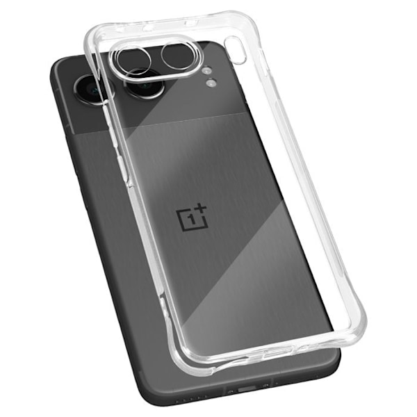 Skyddsfodral för OnePlus Nord 4 Stötsäkert Flexibelt Med Förstärkta Hörn Transparent Transparent