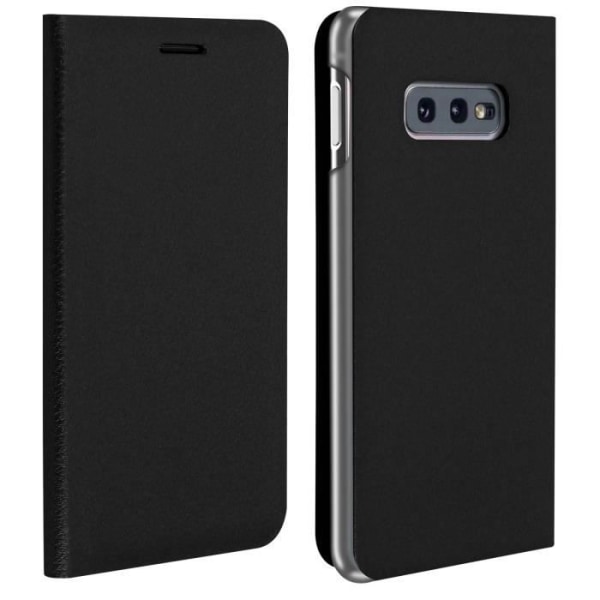 Housse til Samsung Galaxy S10e - MÆRKE - Stiv Cover - Stødabsorberende - Sort - Kortholder svart