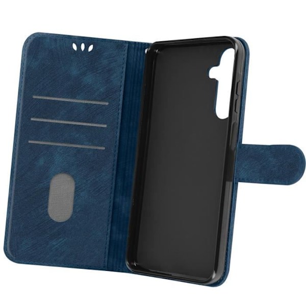 Tiger Case for Samsung A25 5G - AVIZAR - Video Support Wallet - Puolijäykkä kuori - Sininen Blå