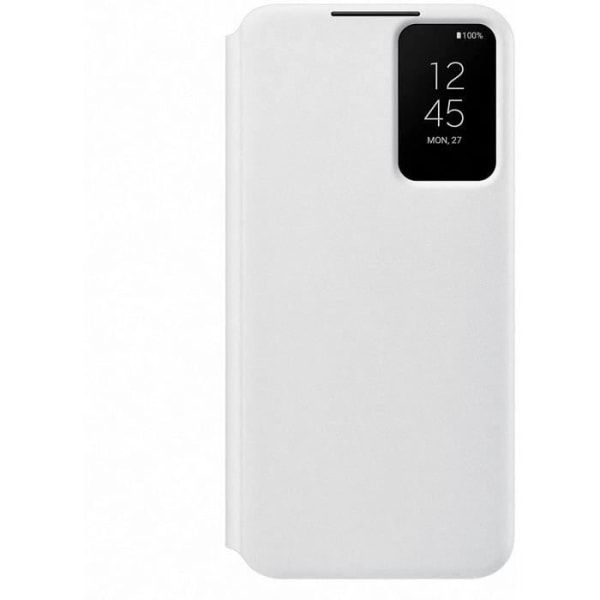 Custodia Samsung EF-ZS906CWEGEE Smart Clear View Cover Galaxy S22 Plus SM-S906B Bianco levereras av Digital Bay