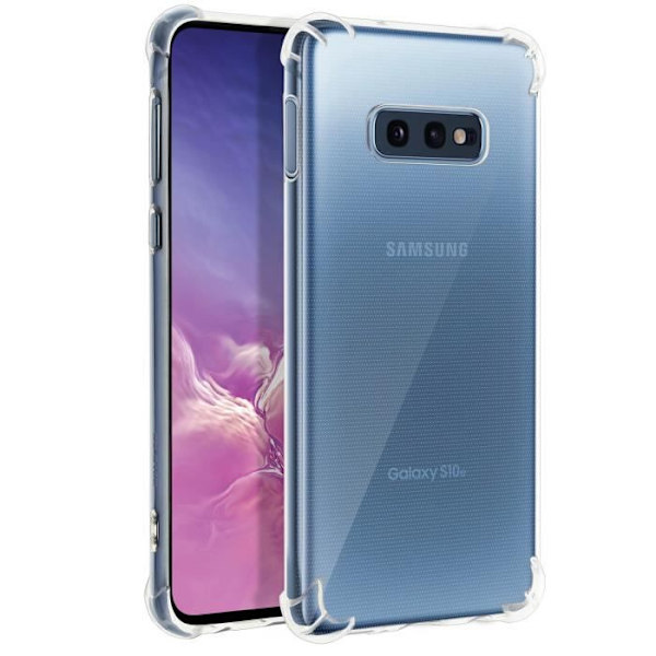Coque - AVIZAR - Samsung Galaxy S10e - Stötbeständig skydd - Förstärkta hörn - Transparent Transparent