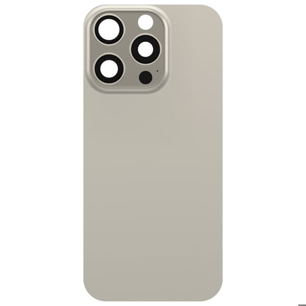 Batteri Cache - AVIZAR - iPhone 16 Pro - Beige - Indbygget Klæbende - Forenklet Installation beige