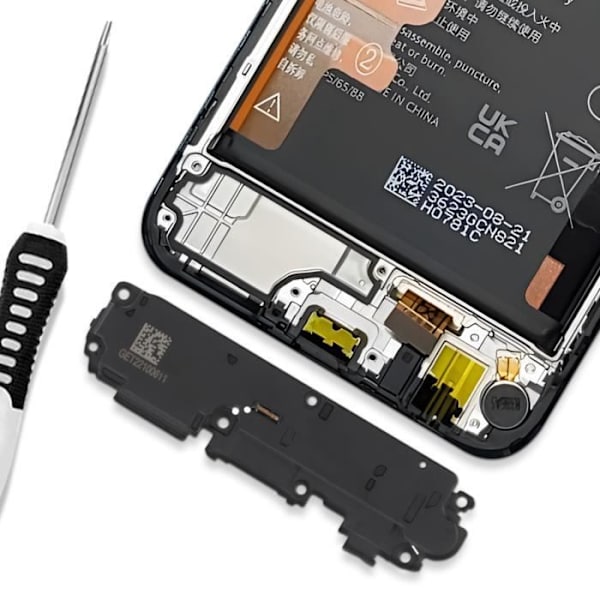 Ersättande extern högtalare för Honor 70 Lite och X6 Black Svart