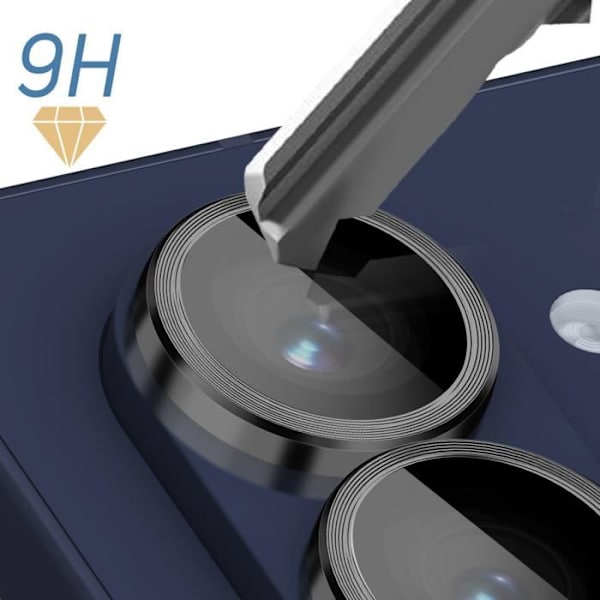 Kameraskydd för Samsung Z Fold 6 Härdat glas 9H Metal Contour Enkay Black Svart