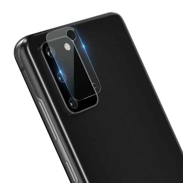 Kameraskydd - AVIZAR - Samsung Galaxy S20 - Härdat glas - Antispår - Reptålig Transparent