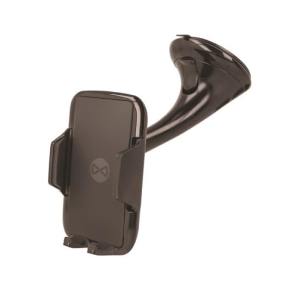 Support til bil - AVIZAR - Partel - Induktionsopladning 10W - 360° rotation - Justerbar arm Svart