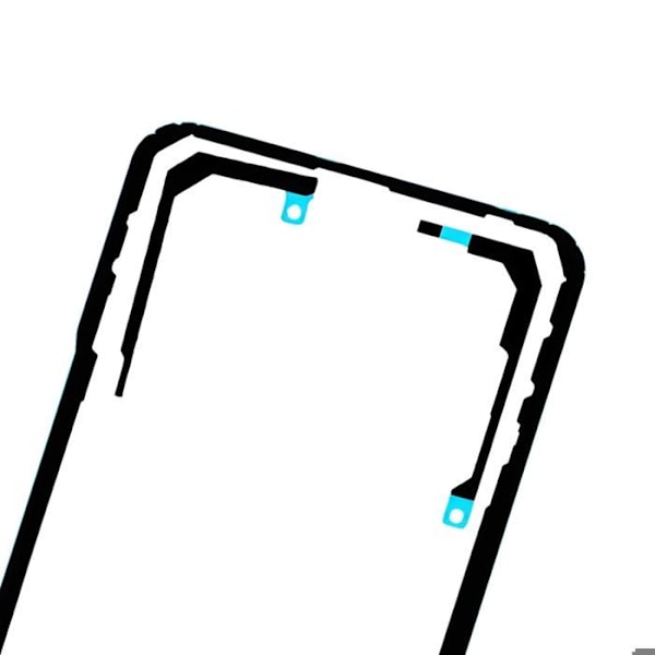 Original bageste glas klæbemiddel til Honor Magic 7 Lite Service Pack Honor Transparent Vit