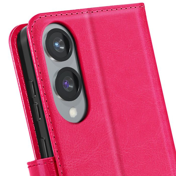 Samsung Galaxy S25 Edge Klipsikansi Lompakko Tuki Mayaxess Vaaleanpunainen Rosa