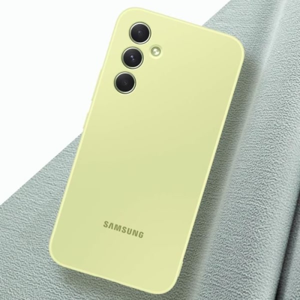 Original Samsung Galaxy A54 5G Soft Touch Silikon Skal Lime Grön