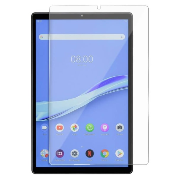 Elokuva Näyttö - AVIZAR - Lenovo Tab M10 Plus - Karkaistu Lasi 9H - Iskunkestävä - Kirkas Valkoinen