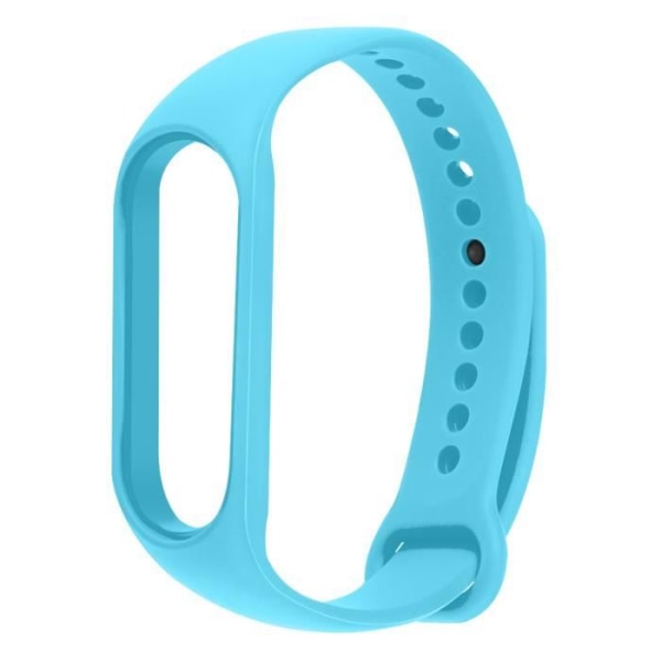 Armband för Xiaomi Mi Band 5/6/7 - AVIZAR - Silikon Soft Touch Vattentätt - Ljusblå Blå