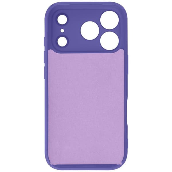 Cover - UNDERRETTELSE - iPhone 17 Pro Max - Soft-Touch - Semi-stiv silikone - Lilla Violett